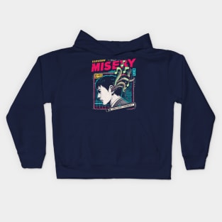 Earworm Misery, melodic torment Kids Hoodie